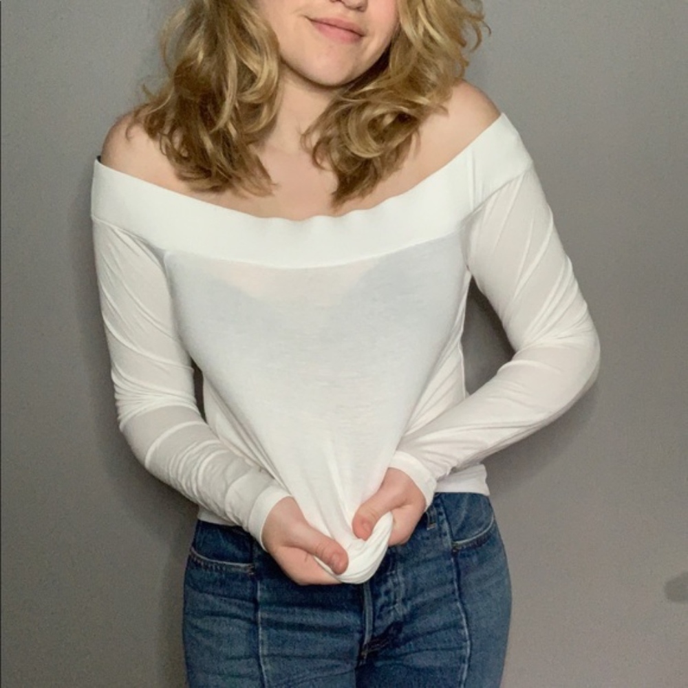 Project Unknown Off The Shoulder Top frm Nordstrom